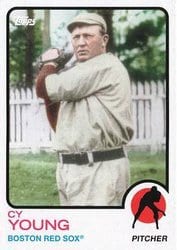 2021 Topps Archives Base Set Cy Young #121 card