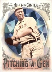 2022 Topps Allen & Ginter Pitching a Gem Cy Young #PAG-14 card