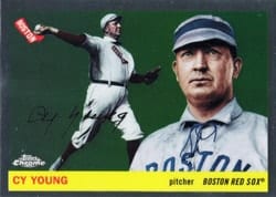 2025 Topps Chrome Platinum Base Set Cy Young #251 card
