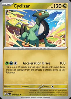 Paldean Fates Cyclizar #70 card