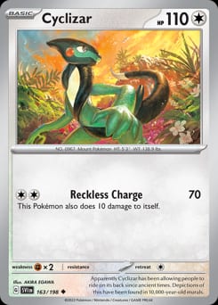 Scarlet & Violet Cyclizar #163 card