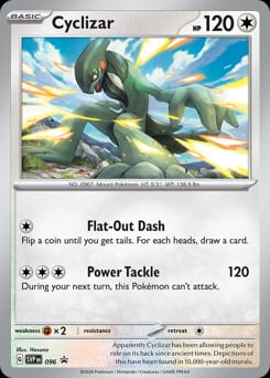 Scarlet & Violet Black Star Promos Cyclizar #96 card