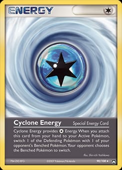 2007 Power Keepers Cyclone Energy #90 card