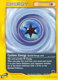 Skyridge Cyclone Energy #143 card
