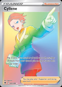 Astral Radiance Cyllene #201 card