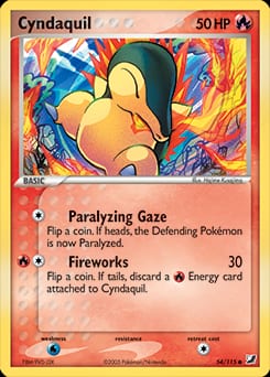 Unseen Forces Cyndaquil #54 card