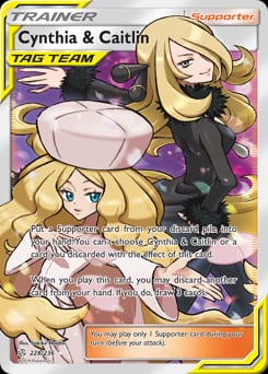 Cosmic Eclipse Cynthia & Caitlin #228 card