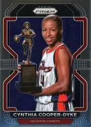 2022 Panini Prizm WNBA Base Set Cynthia Cooper-Dyke #40 card