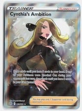 Brilliant Stars Cynthia's Ambition #169 card