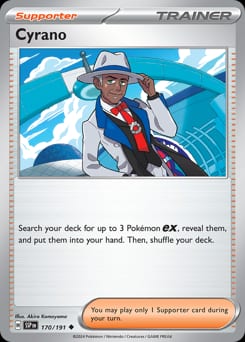 Surging Sparks Cyrano #170 card