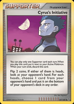 Supreme Victors Cyrus's Initiative #137 card
