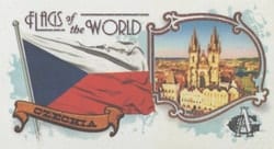 2024 Topps Allen & Ginter Flags of the World Mini Czechia #FOTW-22 card