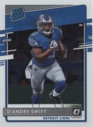 2020 Donruss Optic Base Set D'Andre Swift #159 card