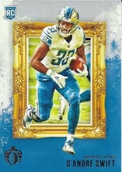 2020 Panini Chronicles Gridiron Kings D'Andre Swift #GK-10 card