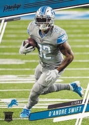 2020 Panini Chronicles Prestige Rookies Update D'Andre Swift #311 card