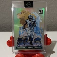 2020 Panini Donruss Downtown D'Andre Swift #D-39 card