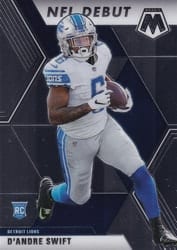 2020 Panini Mosaic Base Set D'Andre Swift #274 card