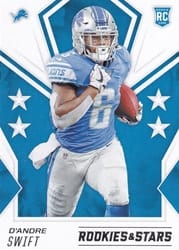 2020 Panini Rookies & Stars Base Set D'Andre Swift #111 card