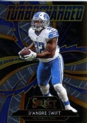 2020 Panini Select Turbocharged D'Andre Swift #T19 card