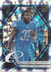 2021 Donruss Elite Series D'Andre Swift #ES-DAS card
