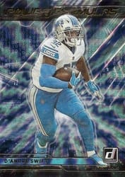 2021 Donruss Power Formulas D'Andre Swift #PF1 card
