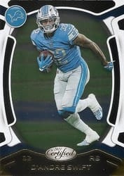 2021 Panini Certified Base Set D'Andre Swift #68 card