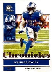 2021 Panini Chronicles Base Set D'Andre Swift #32 card