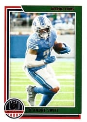 2021 Panini Chronicles Stars & Stripes D'Andre Swift #STS-DSW card