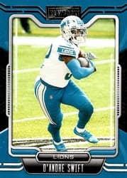 2021 Panini Playbook Base Set D'Andre Swift #30 card