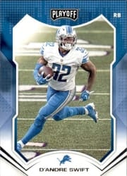 2021 Panini Playoff Base Set D'Andre Swift #134 card