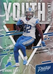 2021 Panini Prestige Youth Movement D'Andre Swift #YM-3 card