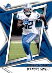 2021 Panini Rookies & Stars Base Set D'Andre Swift #56 card