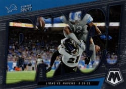 2022 Panini Mosaic Bang! D'Andre Swift #B-15 card