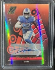 2022 Zenith Autographs D'Andre Swift #44 card