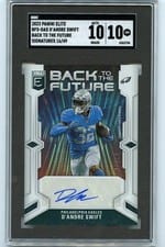 2023 Donruss Elite Back to the Future Signatures D'Andre Swift #BFS-DAS card