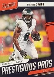 2024 Panini Prestige Prestigious Pros D'Andre Swift #PP-DST card