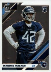 2019 Donruss Optic Base Set D'Andre Walker #141 card