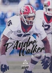2019 Panini Luminance Base Set D'Andre Walker #127 card