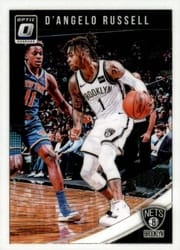 2018-19 Donruss Optic Base Set D'Angelo Russell #116 card