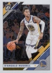 2019-20 Donruss Optic Base Set D'Angelo Russell #28 card