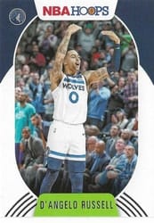 2020-21 Hoops Base Set D'Angelo Russell #188 card