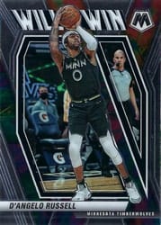 2020-21 Panini Mosaic Will to Win D'Angelo Russell #11 card