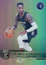 2021-22 Donruss Elite Base Set D'Angelo Russell #185 card