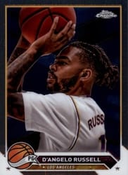 2023-24 Topps Chrome Base Set D'Angelo Russell #58 card