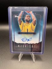 2023-24 Topps Midnight Stroke of Midnight Autographs D'Angelo Russell #SMA-DR card
