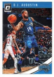 2018-19 Donruss Optic Base Set D.J. Augustin #9 card