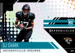 2018 Panini Unparalleled Base Set D.J. Chark #228 card