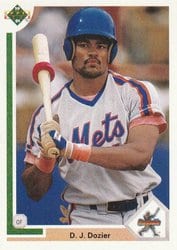 1991 Upper Deck Base Set D.J. Dozier #3 card