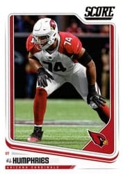 2018 Score Base Set D.J. Humphries #9 card