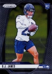 2024 Panini Prizm Base Set D.J. James #322 card